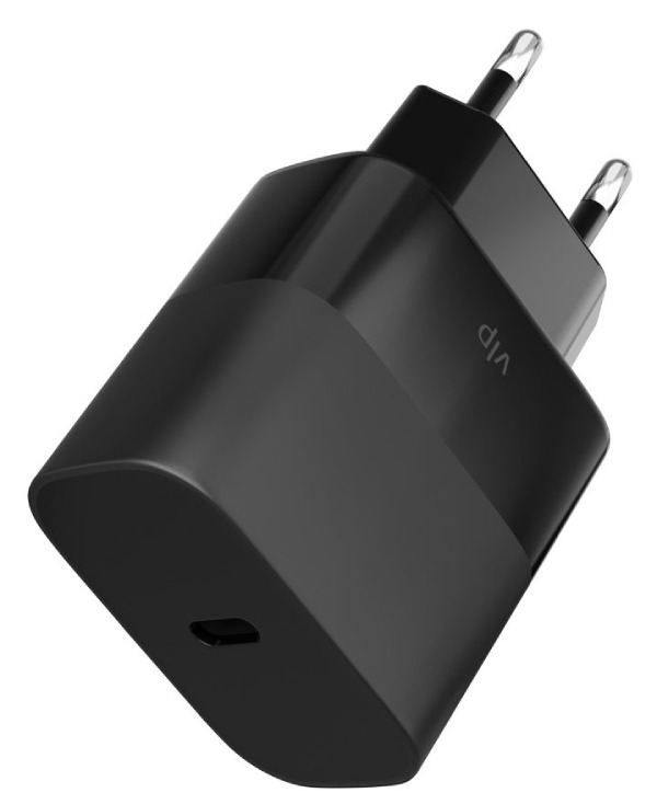 Сетевое зарядное устройство «vlp» USB-C, GaN, 45W, черный Сетевое зарядное устройство «vlp» USB-C, GaN, 45W, черный