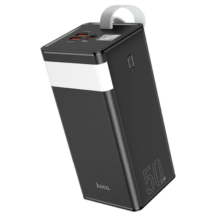Внешний аккумулятор HOCO J86A Powermaster (50000mAh, 22.5W, ), черный Внешний аккумулятор HOCO J86A Powermaster (50000mAh, 22.5W, ), черный