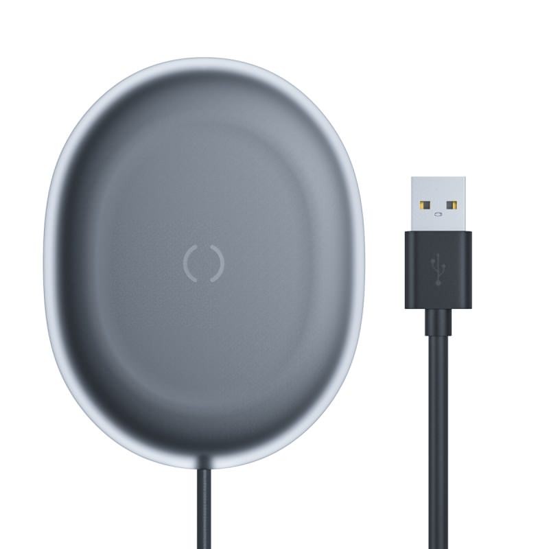 Беспроводное зарядное устройство Baseus Jelly Series, 15W, черный Беспроводное зарядное устройство Baseus Jelly Series, 15W, черный