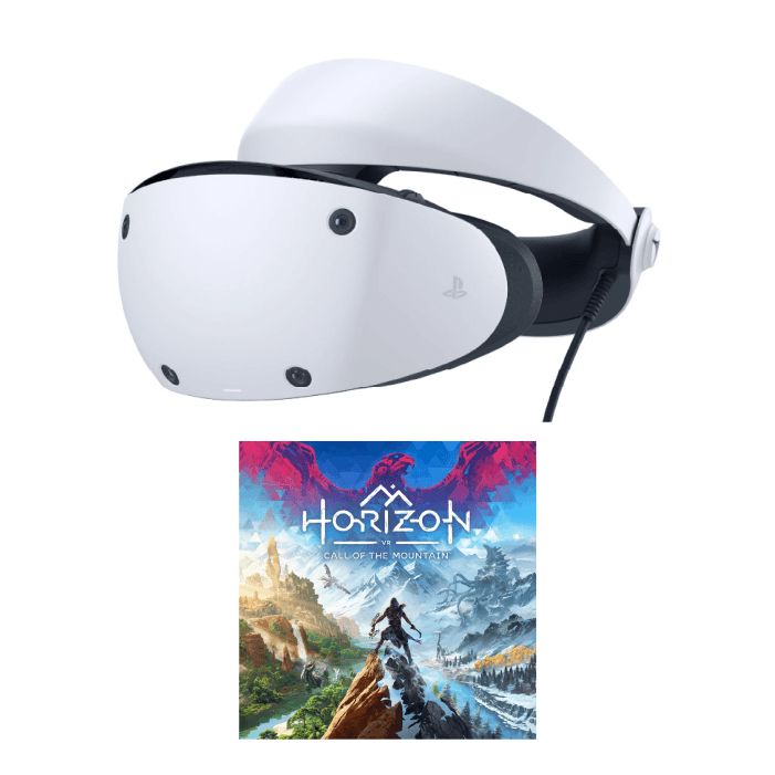 Шлем виртуальной реальности PlayStation VR2 + игра Horizon: Call of the Mountain Шлем виртуальной реальности PlayStation VR2 + игра Horizon: Call of the Mountain