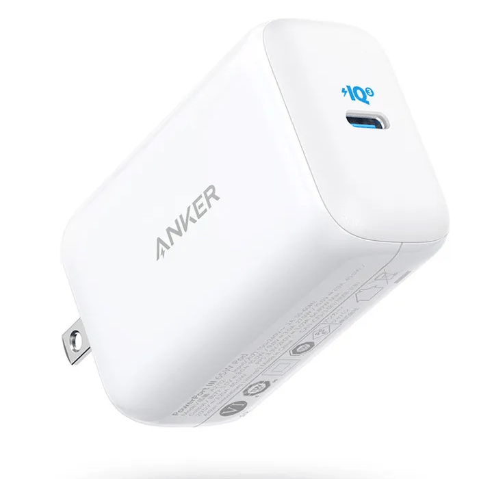 Сетевое зарядное устройство Anker PowerPort III USB-C, GaN, 65W, белый Сетевое зарядное устройство Anker PowerPort III USB-C, GaN, 65W, белый