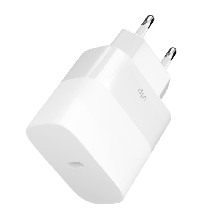 Сетевое зарядное устройство «vlp» USB-C, GaN, 45W, белый Сетевое зарядное устройство «vlp» USB-C, GaN, 45W, белый