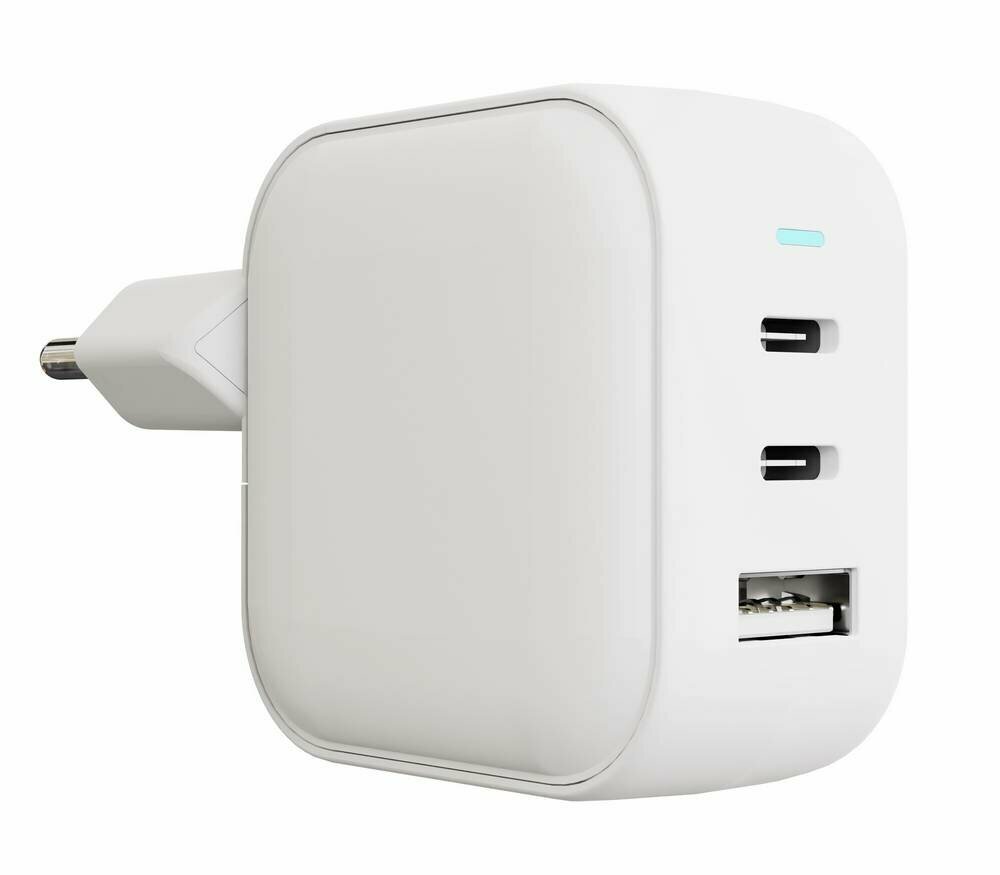 Сетевое зарядное устройство «vlp» G-Charge G-Charge 65W USB-C+USB-С, PD, QC, белый Сетевое зарядное устройство «vlp» G-Charge G-Charge 65W USB-C+USB-С, PD, QC, белый