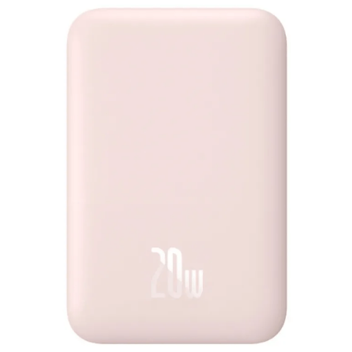 Внешний аккумулятор Baseus Magnetic wireless Fast charging power bank 6000mAh 20W Pink With Baseus Xiaobai series fast charging Cable Type-C to Type-C 60W(20V/3A) 50cm white) Внешний аккумулятор Baseus Magnetic wireless Fast charging power bank 6000mAh 20W Pink With Baseus Xiaobai series fast charging Cable Type-C to Type-C 60W(20V/3A) 50cm white)
