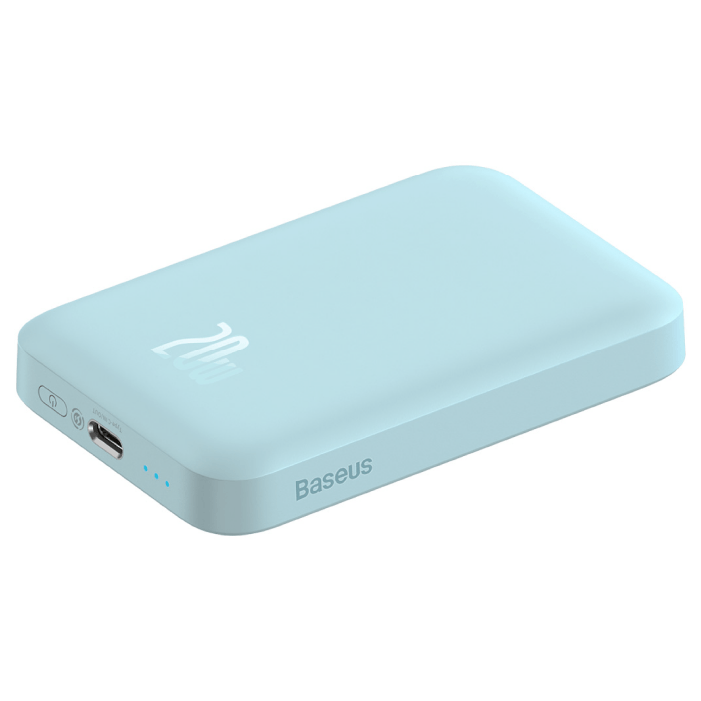 Внешний аккумулятор Baseus Magnetic wireless Fast charging power bank 6000mAh 20W Blue With Baseus Xiaobai series fast charging Cable Type-C to Type-C 60W(20V/3A) 50cm white) Внешний аккумулятор Baseus Magnetic wireless Fast charging power bank 6000mAh 20W Blue With Baseus Xiaobai series fast charging Cable Type-C to Type-C 60W(20V/3A) 50cm white)