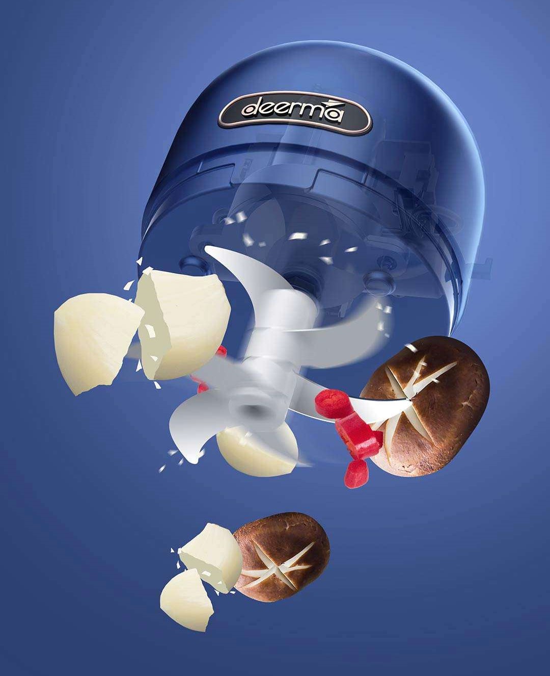 Измельчитель Xiaomi Deerma Mini Garlic Grinder DEM-JS100 Измельчитель Xiaomi Deerma Mini Garlic Grinder DEM-JS100