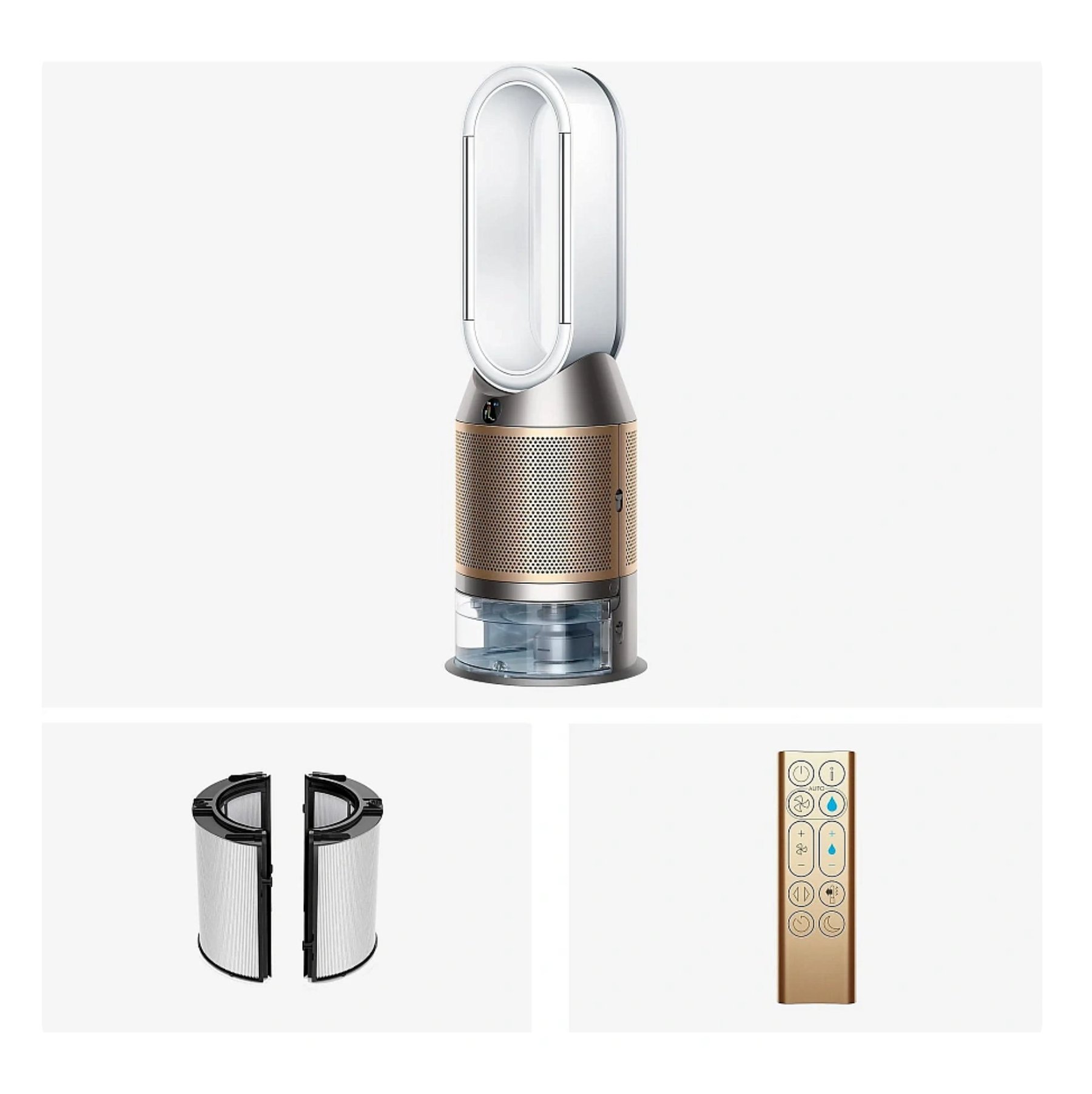 Очиститель воздуха Dyson PH05 Purifier Humidifier + Cool Formaldehyde, White/Gold Очиститель воздуха Dyson PH05 Purifier Humidifier + Cool Formaldehyde, White/Gold