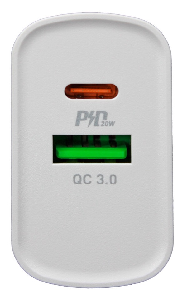 Сетевое зарядное устройство Hoco C80A PD20W Type-C to Type-C белый Сетевое зарядное устройство Hoco C80A PD20W Type-C to Type-C белый