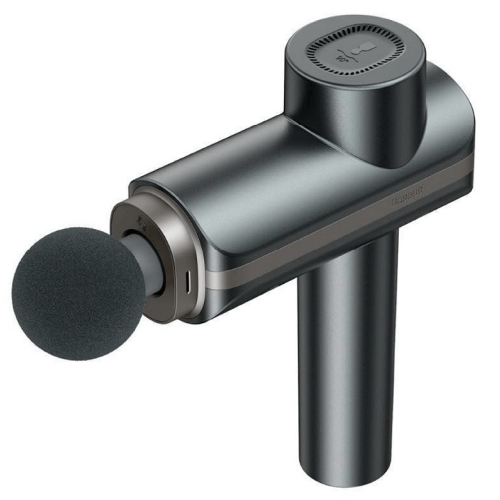 Массажный пистолет для тела Baseus Massage Gun Booster (ACJMQ-0G) Dark Gray Массажный пистолет для тела Baseus Massage Gun Booster (ACJMQ-0G) Dark Gray