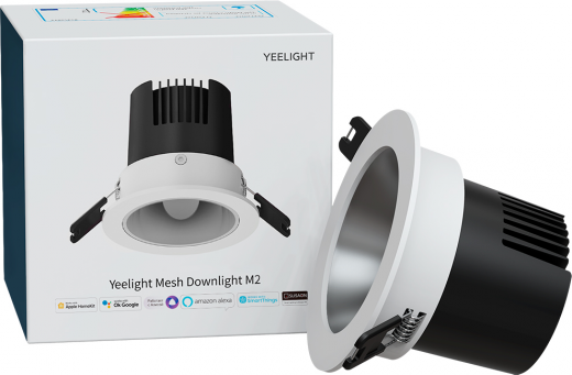 Встраиваемый точечный светильник Xiaomi Yeelight Smart Color Temperature Downlight M2 (YLTS02YL) Встраиваемый точечный светильник Xiaomi Yeelight Smart Color Temperature Downlight M2 (YLTS02YL)