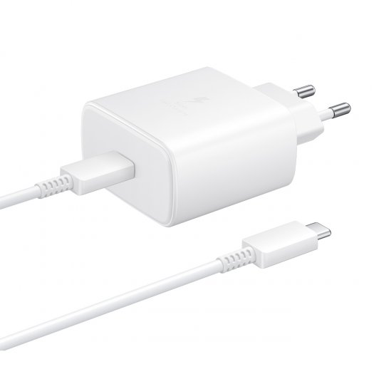 Сетевое зарядное устройство Samsung 45W USB-C White Сетевое зарядное устройство Samsung 45W USB-C White
