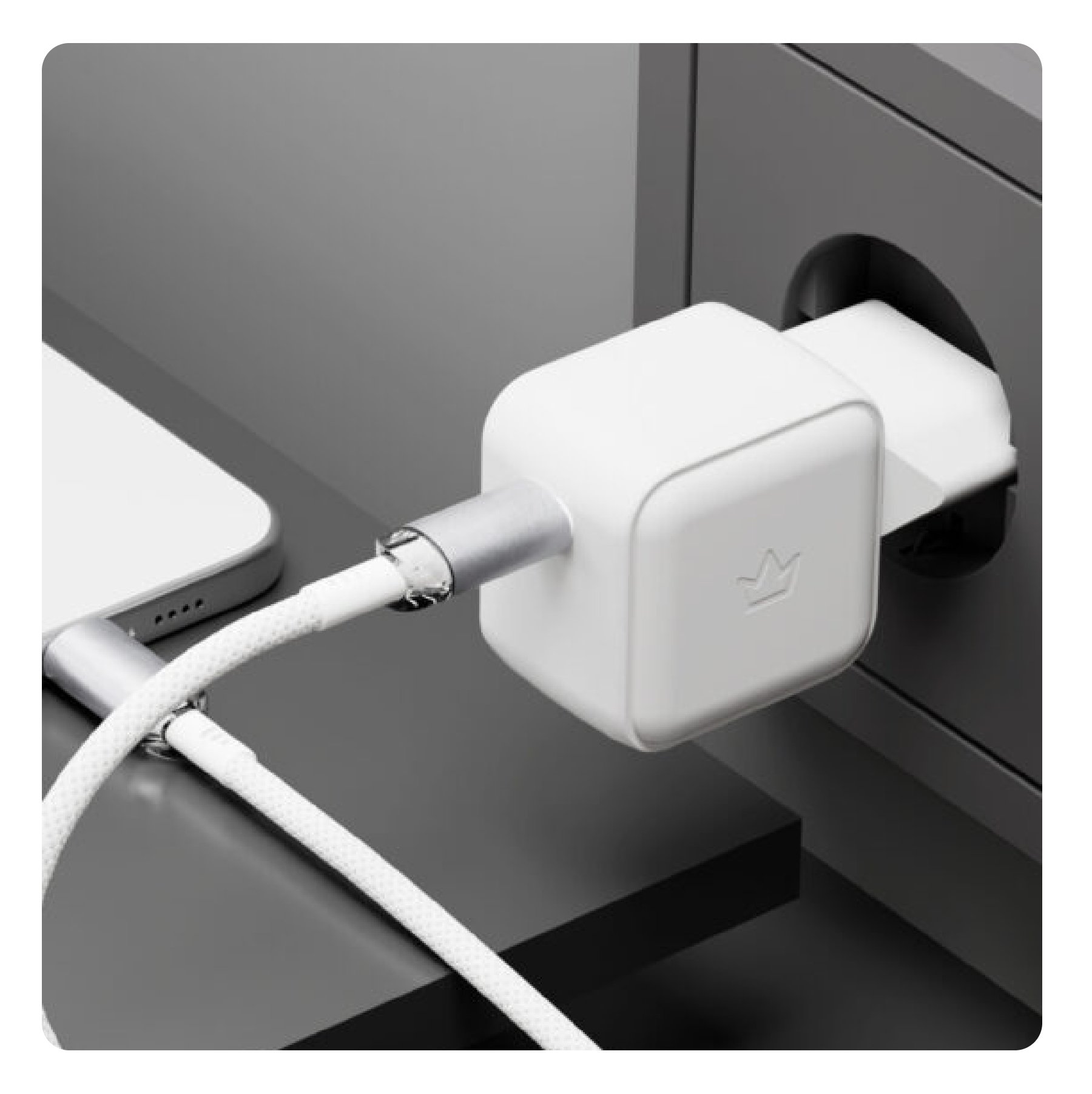 Сетевое зарядное устройство "vlp" G-Charge 45W USB-C, PD, QC, белый Сетевое зарядное устройство "vlp" G-Charge 45W USB-C, PD, QC, белый