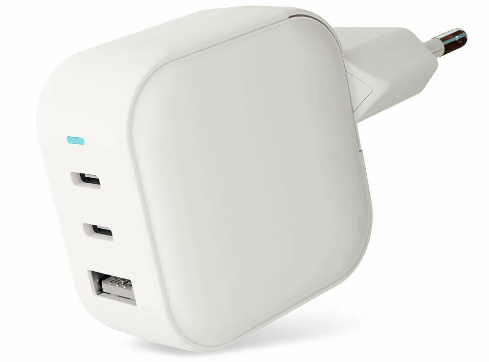 Сетевое зарядное устройство «vlp» G-Charge G-Charge 65W USB-C+USB-С, PD, QC, белый Сетевое зарядное устройство «vlp» G-Charge G-Charge 65W USB-C+USB-С, PD, QC, белый