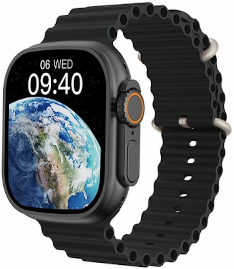 Умные часы WiWU Smart Watch Ultra SW01 Black Умные часы WiWU Smart Watch Ultra SW01 Black