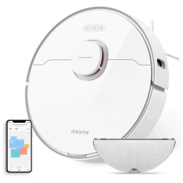 Робот-пылесос Xiaomi Dreame Bot L10 Pro Global, белый Робот-пылесос Xiaomi Dreame Bot L10 Pro Global, белый