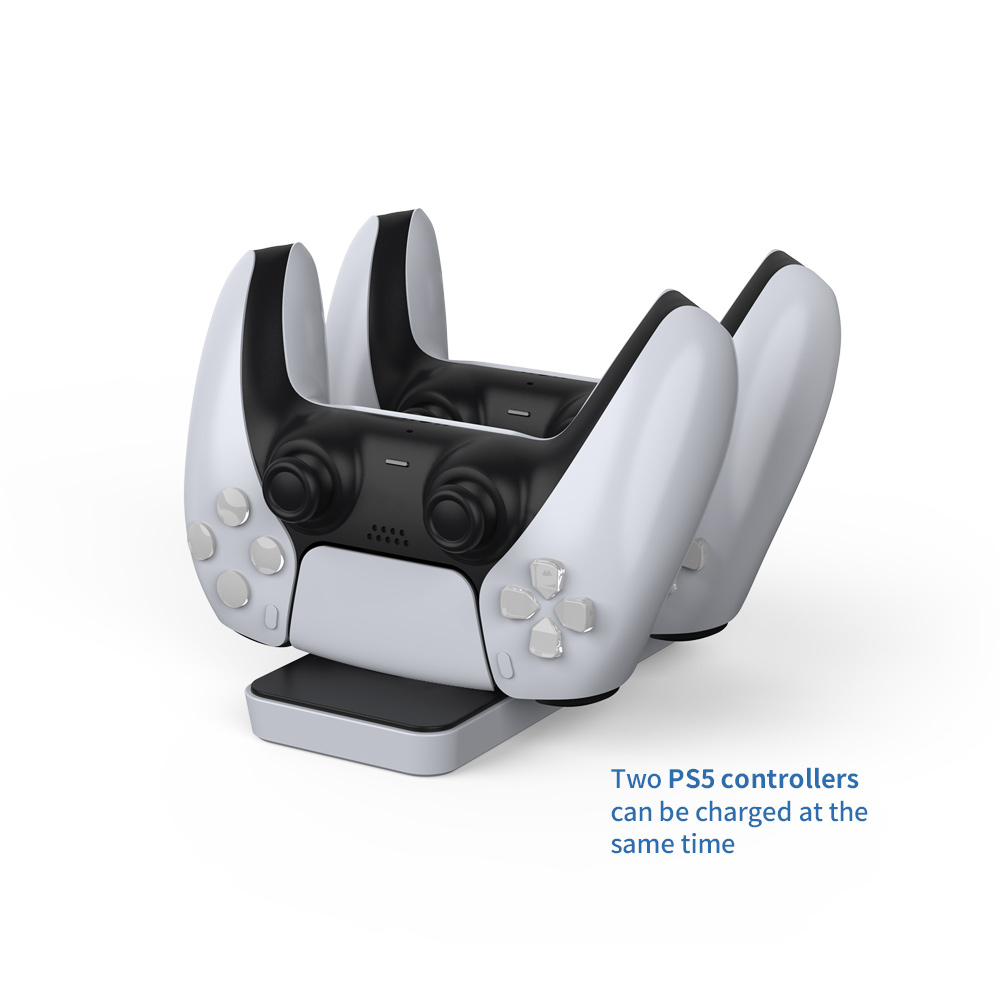 Зарядная станция для Dobe 2-x геймпадов PS5 Dual Sense без дисплея (TP5-0591) Зарядная станция для Dobe 2-x геймпадов PS5 Dual Sense без дисплея (TP5-0591)