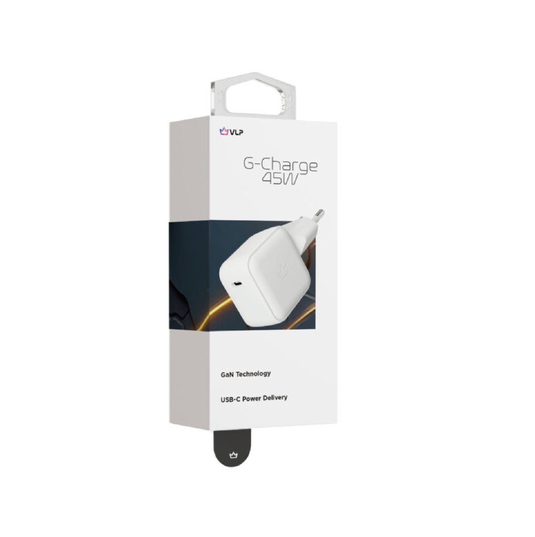 Сетевое зарядное устройство "vlp" G-Charge 45W USB-C, PD, QC, белый Сетевое зарядное устройство "vlp" G-Charge 45W USB-C, PD, QC, белый