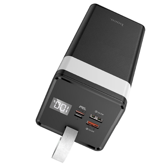 Внешний аккумулятор HOCO J86A Powermaster (50000mAh, 22.5W, ), черный Внешний аккумулятор HOCO J86A Powermaster (50000mAh, 22.5W, ), черный