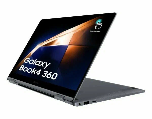 Ноутбук Galaxy Book4 15.6" 360 (Intel Core i7-150U/16GB LPDDR5X/1TB SSD NVMe) NP750QGK-KG1HK Gray Ноутбук Galaxy Book4 15.6" 360 (Intel Core i7-150U/16GB LPDDR5X/1TB SSD NVMe) NP750QGK-KG1HK Gray